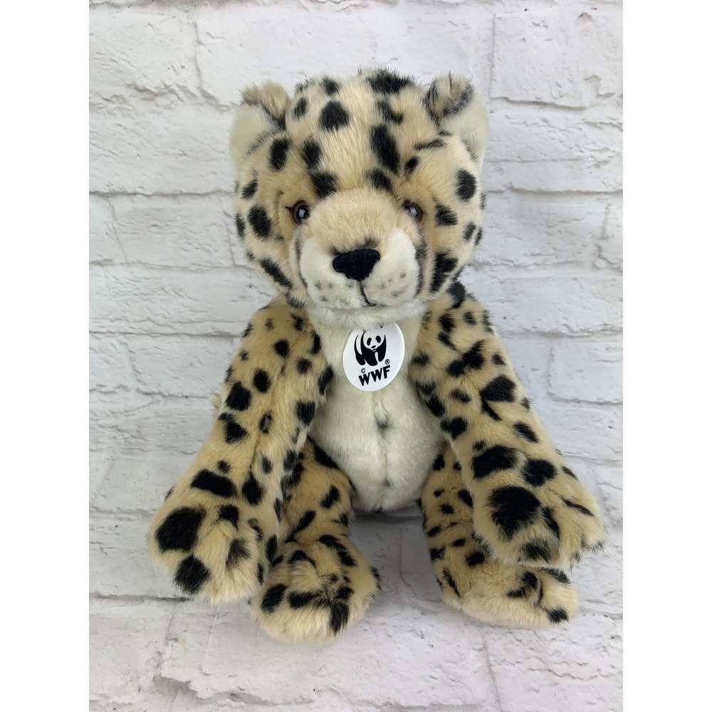 Build a Bear 16" WWF World Wildlife Fund 2007 Cheetah Leopard